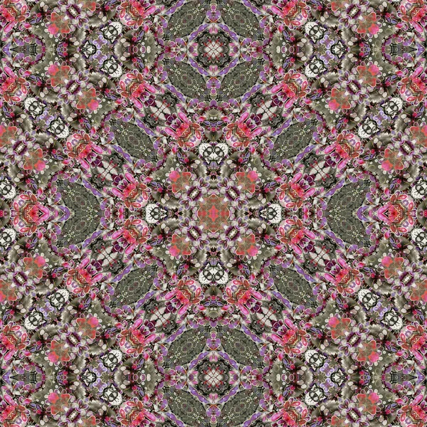 Kusursuz soyut desen. Yaratıcı, kusursuz doku. Soyut arkaplan. kaleydoskop dokusu