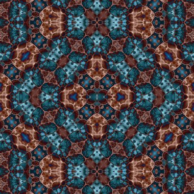 Seamless creative pattern. Seamless texture. Abstract background. Ethnic background