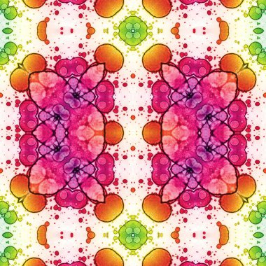 Kusursuz yaratıcı model. Kusursuz bir doku. Soyut arkaplan. Etnik arkaplan