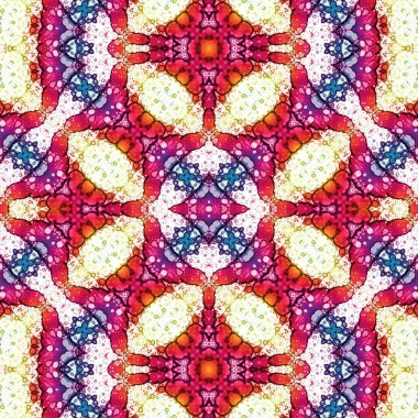 Kusursuz yaratıcı model. Kusursuz bir doku. Soyut arkaplan. Etnik arkaplan