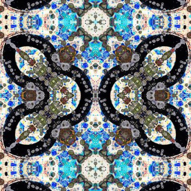 Kusursuz yaratıcı model. Kusursuz bir doku. Soyut arkaplan. Etnik arkaplan