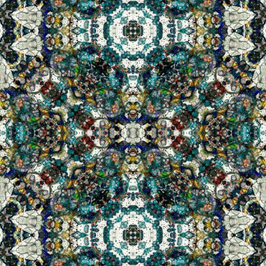 Kusursuz yaratıcı model. Kusursuz bir doku. Soyut arkaplan. Etnik arkaplan