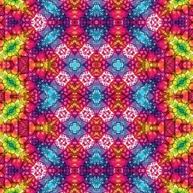 Kusursuz yaratıcı model. Kusursuz bir doku. Soyut arkaplan. Etnik arkaplan