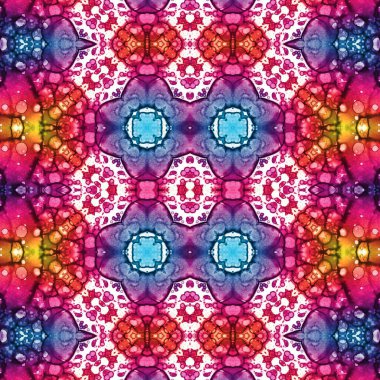 Kusursuz yaratıcı model. Kusursuz bir doku. Soyut arkaplan. Etnik arkaplan