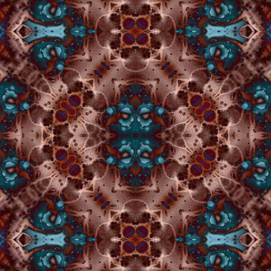 Kusursuz yaratıcı model. Kusursuz bir doku. Soyut arkaplan. Etnik arkaplan