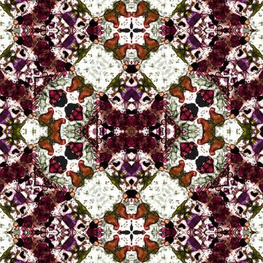 Kusursuz yaratıcı model. Kusursuz bir doku. Soyut arkaplan. Etnik arkaplan