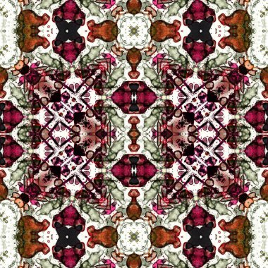 Kusursuz yaratıcı model. Kusursuz bir doku. Soyut arkaplan. Etnik arkaplan