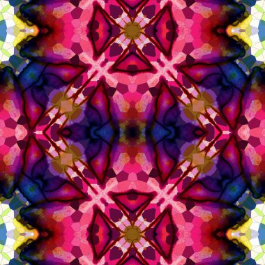 Kusursuz etnik düzen. Kusursuz bir geçmişi var. Soyut doku. Retro arkaplan