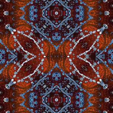 Kusursuz etnik düzen. Kusursuz bir geçmişi var. Soyut doku. Retro arkaplan