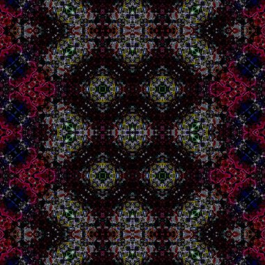 Kusursuz etnik düzen. Kusursuz bir geçmişi var. Soyut doku. Retro arkaplan