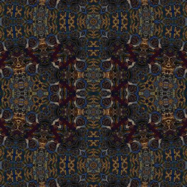 Seamless ethnic pattern. Seamless background. Abstract texture. Retro background