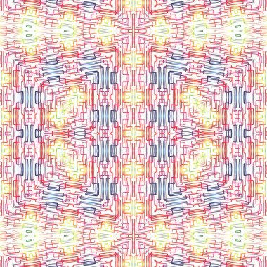 Kusursuz etnik düzen. Kusursuz bir geçmişi var. Soyut doku. Retro arkaplan