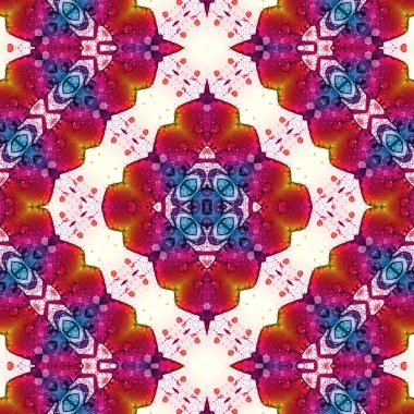 Kusursuz etnik düzen. Kusursuz bir geçmişi var. Soyut doku. Retro arkaplan