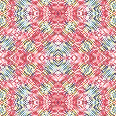 Kusursuz etnik düzen. Kusursuz bir geçmişi var. Soyut doku. Retro arkaplan