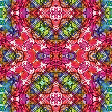 Kusursuz yaratıcı model. Kusursuz bir doku. Soyut arkaplan. Etnik arkaplan