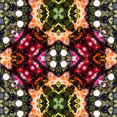 Kusursuz yaratıcı model. Kusursuz bir doku. Soyut arkaplan. Etnik arkaplan