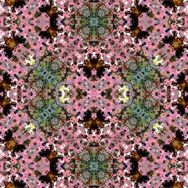 Kusursuz yaratıcı model. Kusursuz bir doku. Soyut arkaplan. Etnik arkaplan