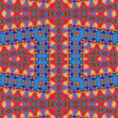 Kusursuz yaratıcı model. Kusursuz bir doku. Soyut arkaplan. Etnik arkaplan