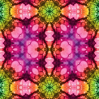 Kusursuz yaratıcı model. Kusursuz bir doku. Soyut arkaplan. Etnik arkaplan