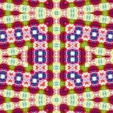 Kusursuz kare desenli. Soyut, dikişsiz doku. Yaratıcı bir geçmiş. kaleydoskop