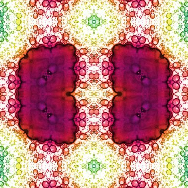 Kusursuz kare desenli. Soyut, dikişsiz doku. Yaratıcı bir geçmiş. kaleydoskop