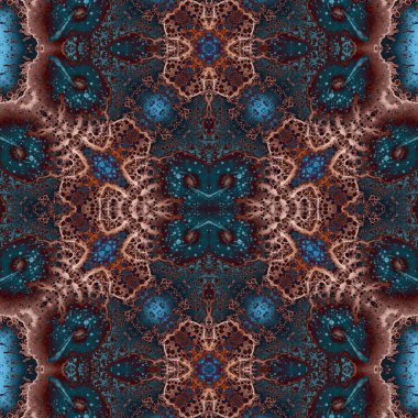 Kusursuz kare desenli. Soyut, dikişsiz doku. Yaratıcı bir geçmiş. kaleydoskop