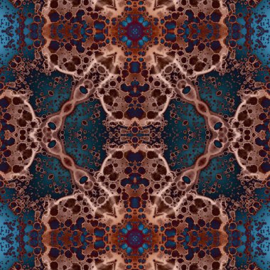 Kusursuz kare desenli. Soyut, dikişsiz doku. Yaratıcı bir geçmiş. kaleydoskop