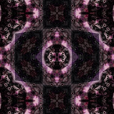 Kusursuz kare desenli. Soyut, dikişsiz doku. Yaratıcı bir geçmiş. kaleydoskop