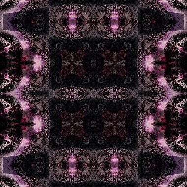 Kusursuz kare desenli. Soyut, dikişsiz doku. Yaratıcı bir geçmiş. kaleydoskop