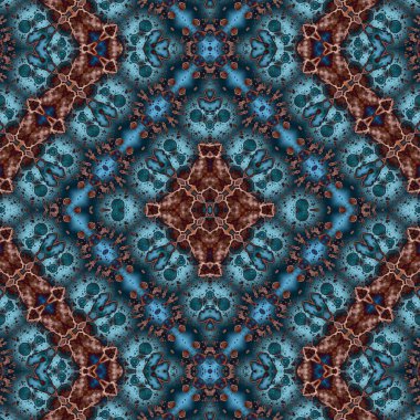 Kusursuz kare desenli. Soyut, dikişsiz doku. Yaratıcı bir geçmiş. kaleydoskop