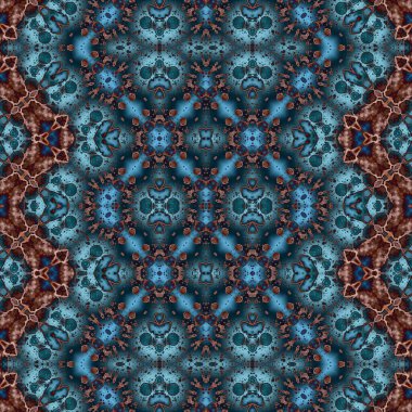 Seamless square pattern. Abstract seamless texture. Creative background. kaleidoscope