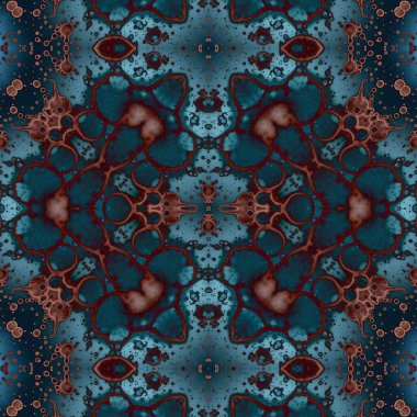 Kusursuz kare desenli. Soyut, dikişsiz doku. Yaratıcı bir geçmiş. kaleydoskop