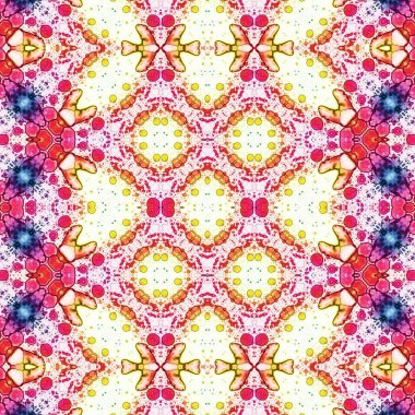 Kusursuz kare desenli. Soyut, dikişsiz doku. Yaratıcı bir geçmiş. kaleydoskop