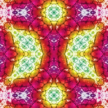 Kusursuz kare desenli. Soyut, dikişsiz doku. Yaratıcı bir geçmiş. kaleydoskop