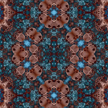 Kusursuz kare desenli. Soyut, dikişsiz doku. Yaratıcı bir geçmiş. kaleydoskop