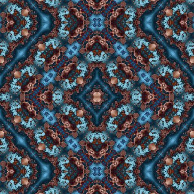 Kusursuz kare desenli. Soyut, dikişsiz doku. Yaratıcı bir geçmiş. kaleydoskop