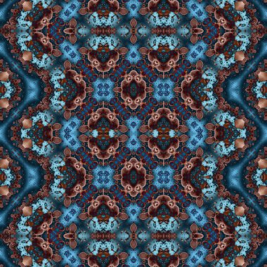 Kusursuz kare desenli. Soyut, dikişsiz doku. Yaratıcı bir geçmiş. kaleydoskop