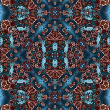 Kusursuz kare desenli. Soyut, dikişsiz doku. Yaratıcı bir geçmiş. kaleydoskop