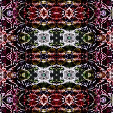 Kusursuz kare desenli. Soyut, dikişsiz doku. Yaratıcı bir geçmiş. kaleydoskop