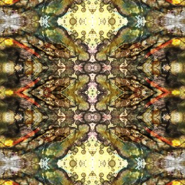 Kusursuz kare desenli. Soyut, dikişsiz doku. Yaratıcı bir geçmiş. kaleydoskop