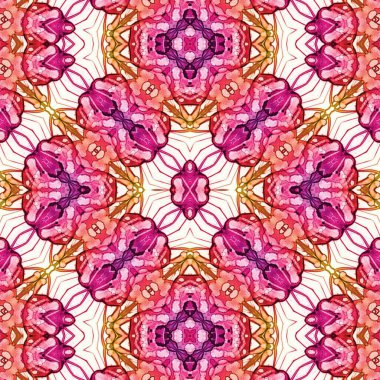 Kusursuz kare desenli. Soyut, dikişsiz doku. Yaratıcı bir geçmiş. kaleydoskop