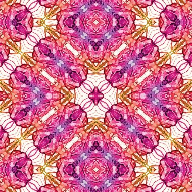 Kusursuz kare desenli. Soyut, dikişsiz doku. Yaratıcı bir geçmiş. kaleydoskop