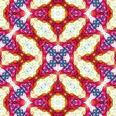 Kusursuz kare desenli. Soyut, dikişsiz doku. Yaratıcı bir geçmiş. kaleydoskop