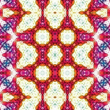 Kusursuz kare desenli. Soyut, dikişsiz doku. Yaratıcı bir geçmiş. kaleydoskop