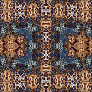 Kusursuz kare desenli. Soyut, dikişsiz doku. Yaratıcı bir geçmiş. kaleydoskop