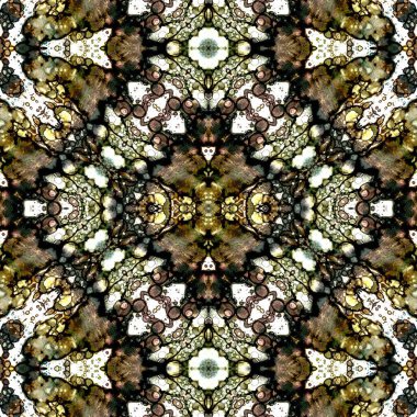 Kusursuz kare desenli. Soyut, dikişsiz doku. Yaratıcı bir geçmiş. kaleydoskop