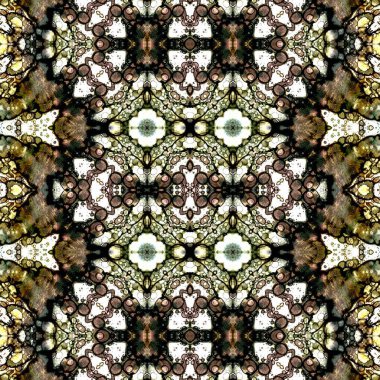 Kusursuz kare desenli. Soyut, dikişsiz doku. Yaratıcı bir geçmiş. kaleydoskop