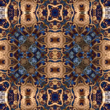 Kusursuz kare desenli. Soyut, dikişsiz doku. Yaratıcı bir geçmiş. kaleydoskop