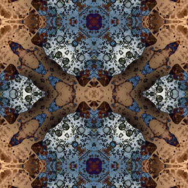 Kusursuz kare desenli. Soyut, dikişsiz doku. Yaratıcı bir geçmiş. kaleydoskop