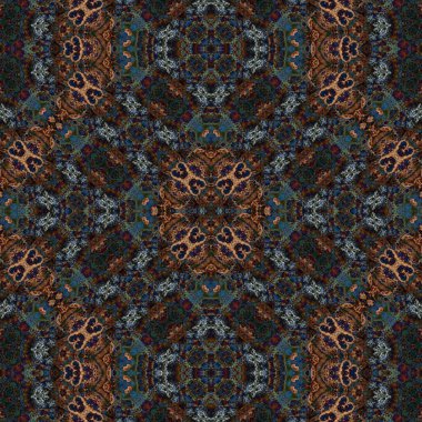 Kusursuz kare desenli. Soyut, dikişsiz doku. Yaratıcı bir geçmiş. kaleydoskop